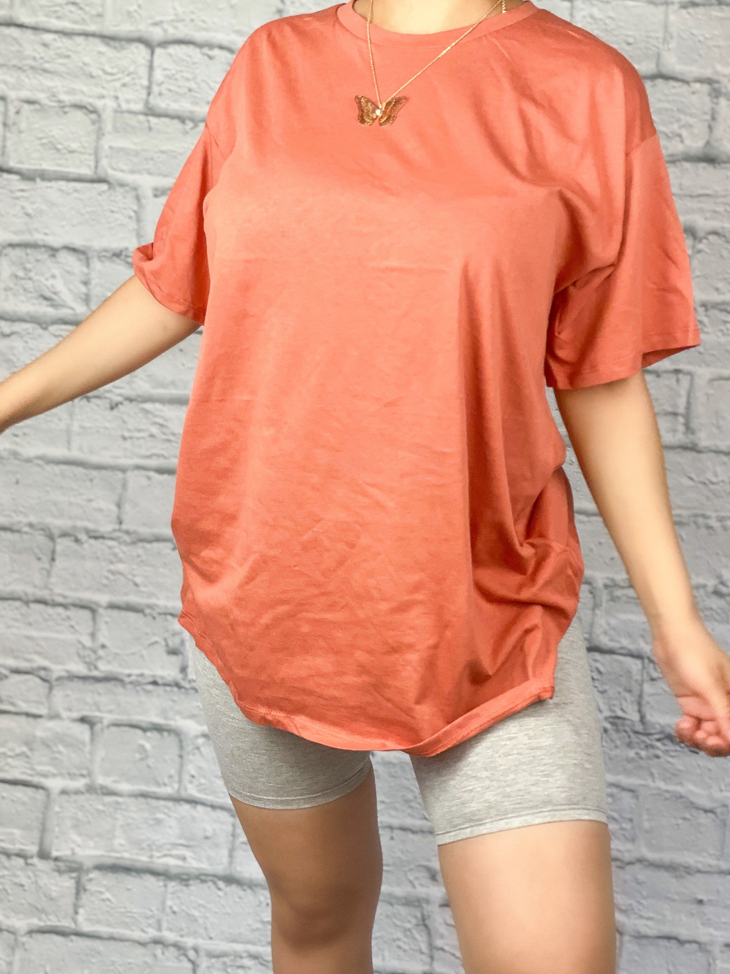 Casual Tee (Coral)